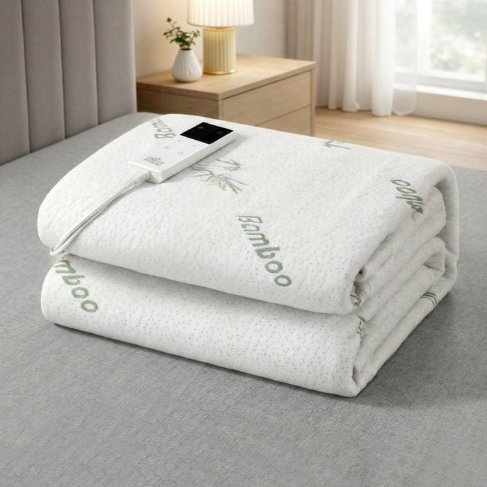 Giselle Heated Electric Blanket Bamboo - Single