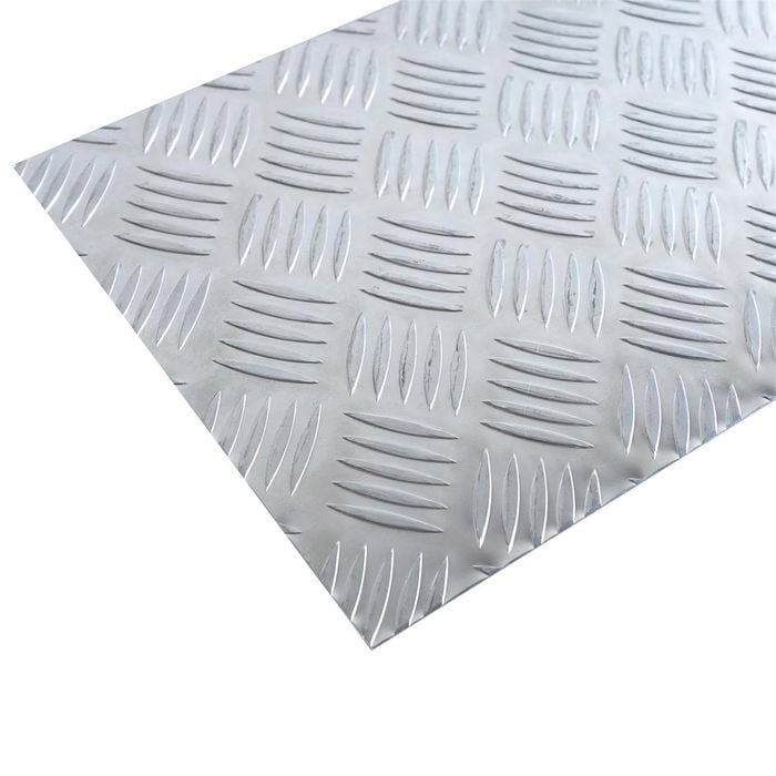 Rapidmesh 600 x 900 x 2mm Aluminium Tread Plate