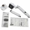 Ergotron Monitor Mounting Arm - White - 75x75, 100x100 Vesa Support