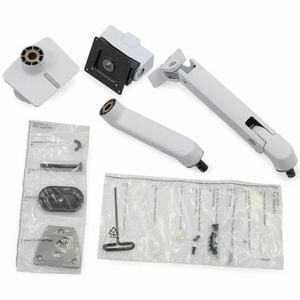 Ergotron Monitor Mounting Arm - White - 75x75, 100x100 Vesa Support