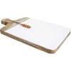 LVD Wooden Food Serving Board Tray Rectangle 25x40cm - White