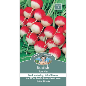 Mr Fothergill's Radish Sparkler Seeds