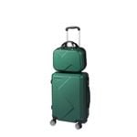 Slimbridge 2PCS Luggage Set 24"+12" Green Colour