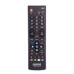 Laser Remote Control for LG TVs (Black)