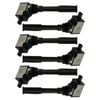 Set of 6 SWAN Ignition Coils for Ford Edge 2019+ 2.7L Turbo International Models