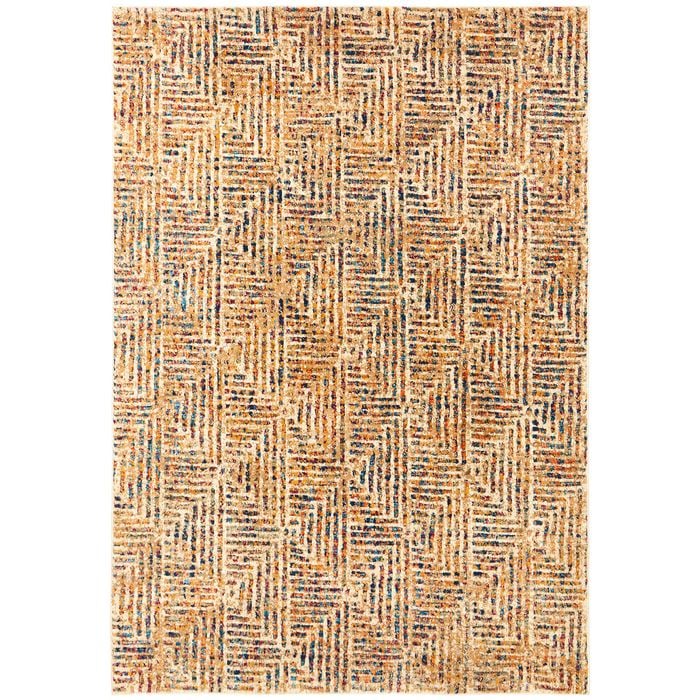 The Rug Connection Fantasy Navy 400x300cm - Extra Extra Large Pet Friendly Indoor Floor Rug