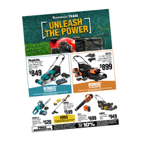 Front cover of Bunnings Trade Power Garden Catalogue