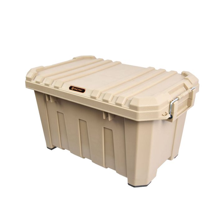 Tactix 45L Heavy Duty Container Box - Tan