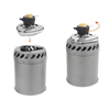 NNEOBA Outdoor Pot Burner Stove System Grey