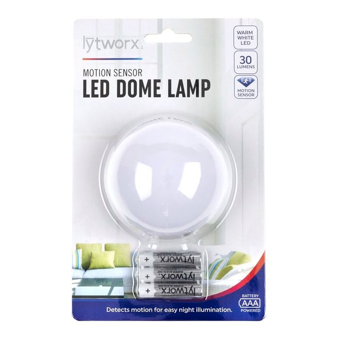 Lytworx 30lm Warm White Sensor LED Dome Lamp