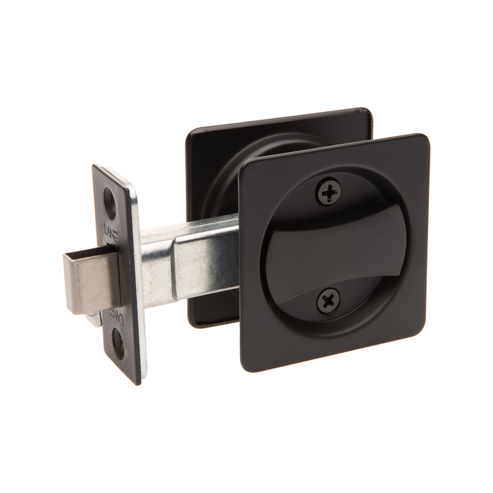 Lane Matte Black SR Privacy Cavity Slider