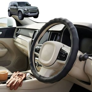 Australian Goose Steering Wheel Cover for Land Rover Defender 90 2020 - Current (L663) Circle Black
