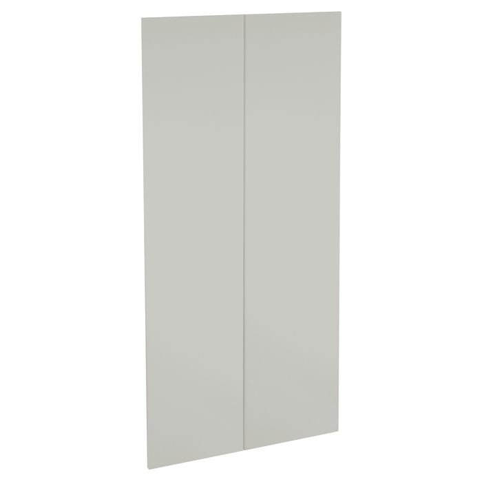 Kaboodle 900mm White Pepper Modern Pantry Doors - 2 Pack