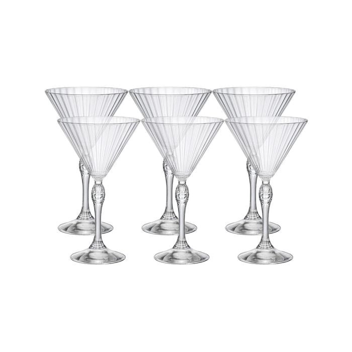 Bormioli Rocco America '20s Martini Glass 245ml Set of 6