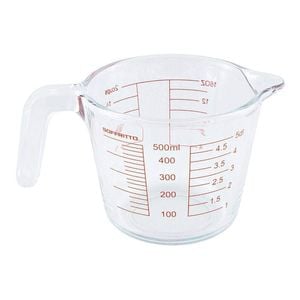 Pure Glass Measuring Jug 500ml Soffritto
