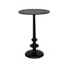 SSH COLLECTION Katherine 39cm Round Side/Occasional Table - Black