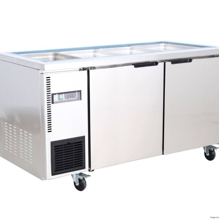 Thermaster 12x1/3 GN pan Ventilated Refrigerated Saladette - TL1500TN-12P