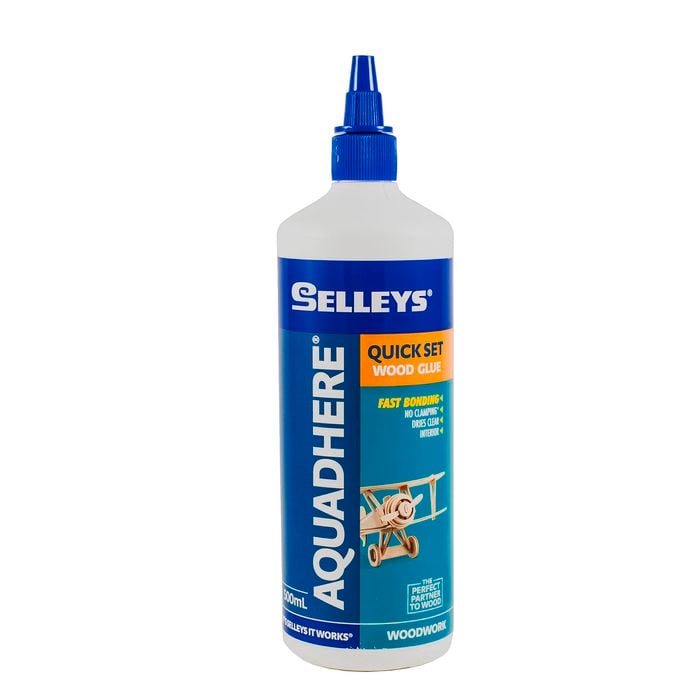 Selleys 500mL Aquadhere PVA Wood Glue Quick Set Adhesive