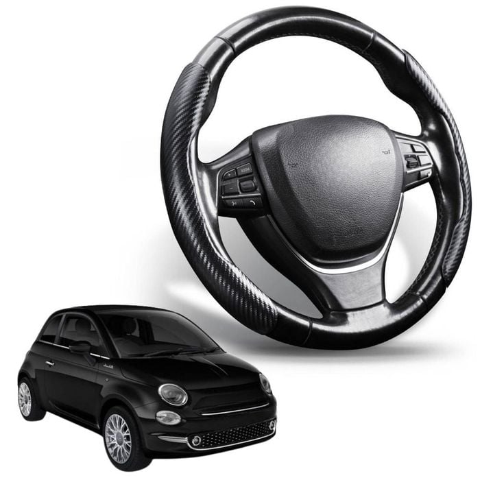 Segmented Steering Wheel Cover for FIAT 500 500c 2013 - 2021