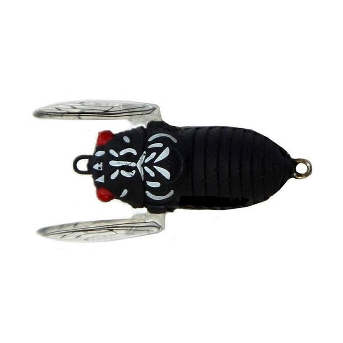 Tiemco Soft Shell Cicada 42mm Top Water Fishing Lure 501A AU Black