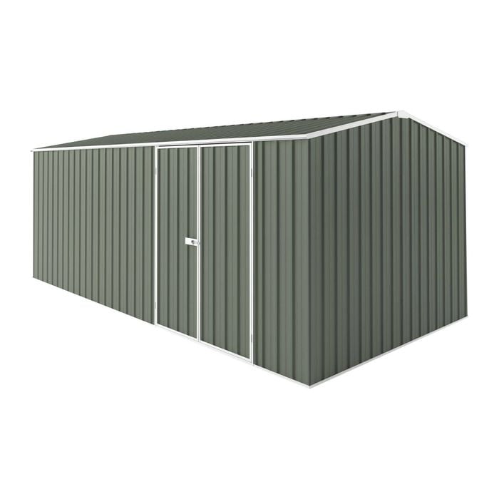 EnduraShed 6 x 3 x 2.4m Mist Green Tall Workshop Garden Shed