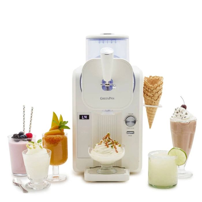 GreenPan Frost Ice Cream & Slushie Maker 1.99L - Cream White