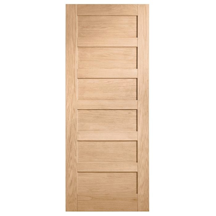 Corinthian Moda White Oak Internal Door AMOD14 - 770mm x 2340mm x 35mm