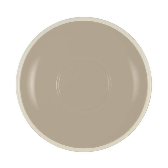 Brew Latte Cup And Mug Saucers Harvest White Matt 140mm 6 Pack