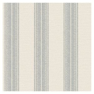 Yuste Stripe Blue Wallpaper 53cm x 10.05m