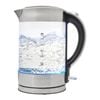 Westinghouse 1.7L 2200W Glass Electric Cordless Kettle- Silver
