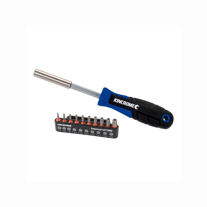 Kincrome 11 Piece TorqueMaster T.Proof Torx Bit And Driver Set