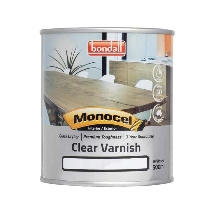 Bondall 500ml Matt Monocel Clear Varnish