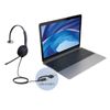 Yealink UH37 MS Mono Noise Cancelling USB-C/A Wired Headset