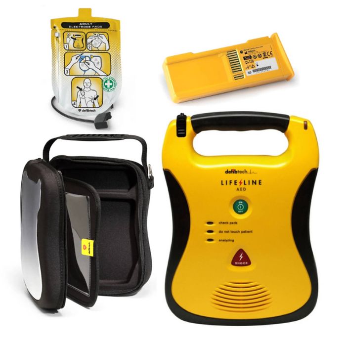Defibtech Lifeline Semi-Automatic Defibrillator - 7 Year Battery