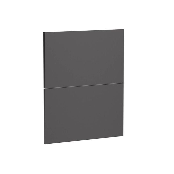 Kaboodle 600mm Toasted Clove Modern 2 Drawer Panels