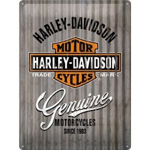 Nostalgic Art Harley Metal Wall 30x40cm Large Tin Sign