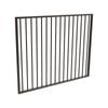 ProtectorAl 1470 x 1200mm Black Aluminium Flat Top Garden Gate