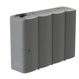 Promax 5,000L Light Grey Slimline Tank