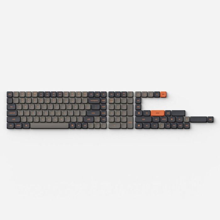 Keychron Low Profile Double Shot PBT LSA Profile Keycap Set Version 2 (Carbon)