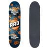 Rad Board Co Complete Skateboard Dude Crew - Cherry Blossom Navy/orange 7.5