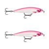 2x Rapala 10cm X Rap Magnum Prey Lipless Hard Body Fish Lures - Hot Pink UV