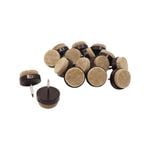 Surface Gard 20mm Nail On Felt Pad - 16 Pack