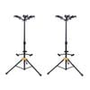 2PK Hercules Triple Guitar Stand Upgraded AGS Auto Grab w/ Rest MC6
