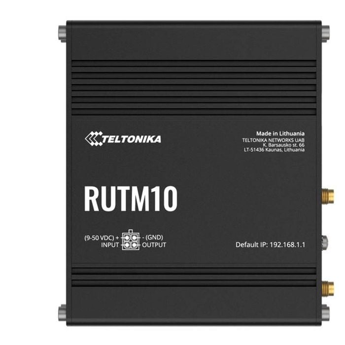 Teltonika Rutm10 Wired With 4x Gigabit Ethernet Ports - Dual-band Wi-fi