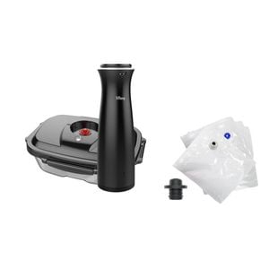 Tiffany TVS02 Vacuum Sealing Kit LED Lamp 2x1L & 6 Small/Large Containers USB