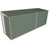 Build-a-Shed 1.5 x 5.2 x 2m Skillion Shed without Side Doors - Green