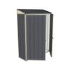 Build-a-Shed 0.4 x 1.5m Double Hinged Door Garden Locker - Grey
