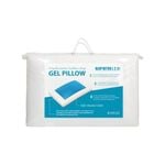 Luxor Flat  Memory Foam Pillow with Cooling Gel Top with Cover