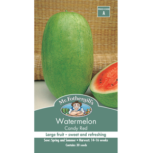 Mr Fothergill's Candy Red Watermelon Vegetable Seeds
