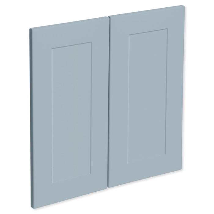 Kaboodle 600mm Danish Blue Alpine Farmhouse Sink Doors - 2 Pack